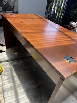 Wooden desk