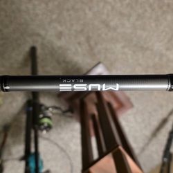 New 13 Fishing Muse Black Casting Rod