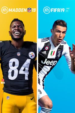 FIFA 19 AND MADDEN 19..