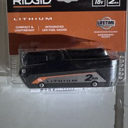 Ridgid battery