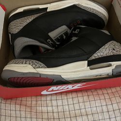 Jordan 3 Retro Black Cement 