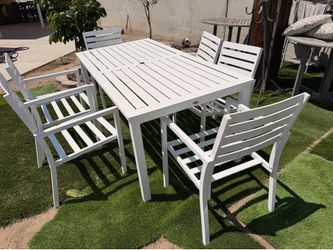 Patio table set