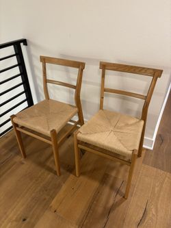 2 West Elm Chairs