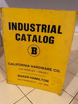 California hardware co. Industrial catalog