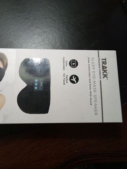 Sleep eye mask speaker