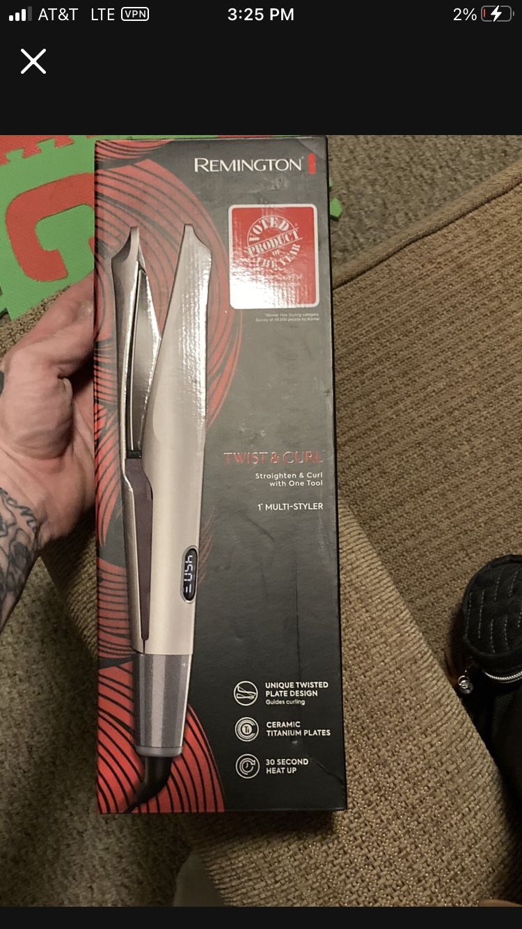 New Never Used Curling And Straightener