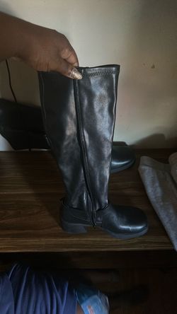 Black boots