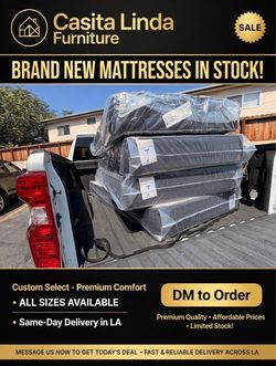 Custom Select Premium Comfort Mattress – New