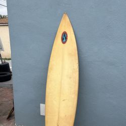 Anderson Fiberglass Surfboard