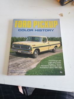Ford pickup color history paperback