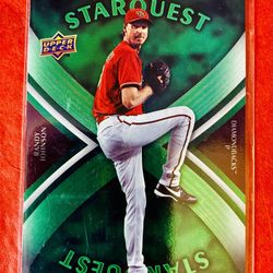 Randy Johnson 2008 Upper Deck First Edition Starquest Green Card