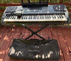 Spectrum 61 Key Electronic Keyboard & Innovation Impulse 25 MIDI USB Keyboard Controller