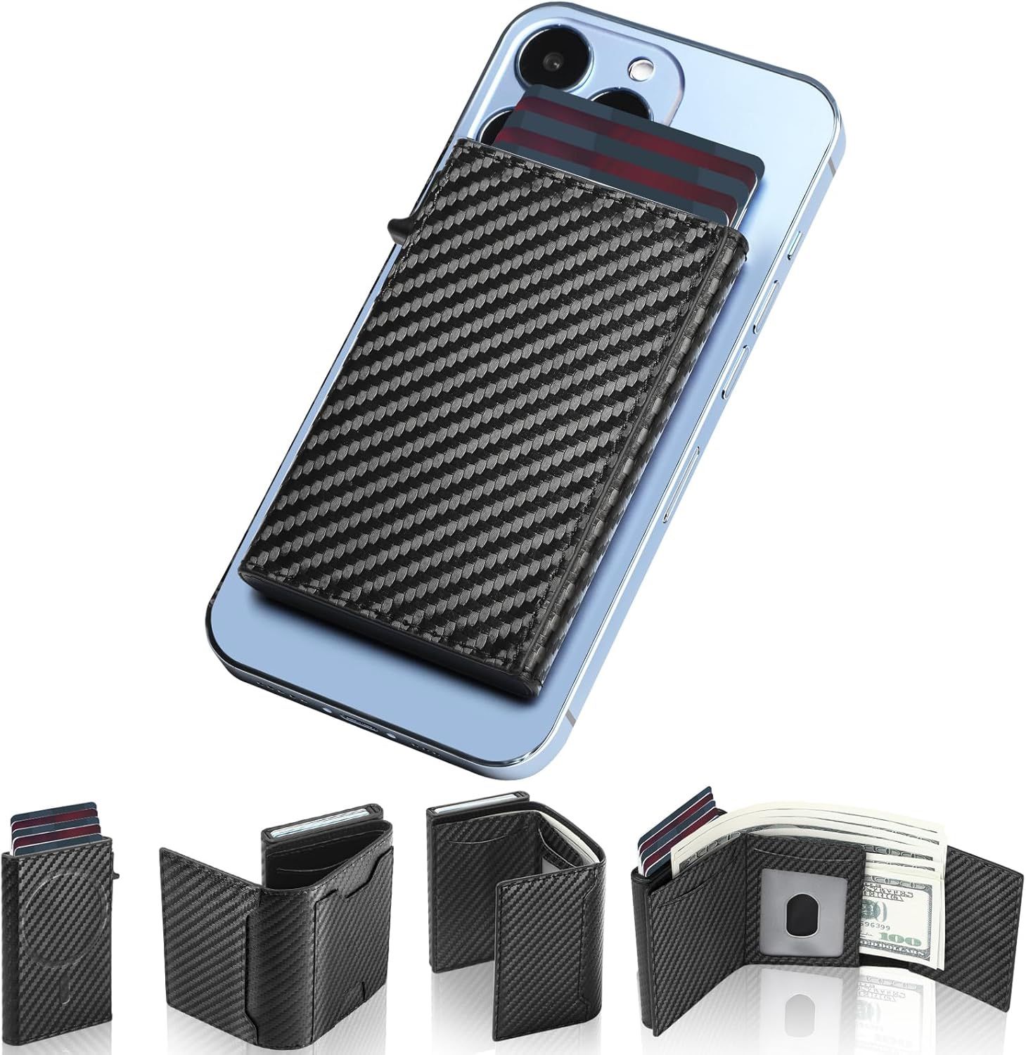Slim Wallet for Men with ID