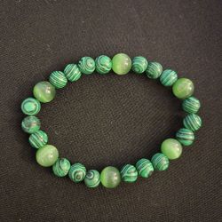 Malachite Gemstone Bracelet 