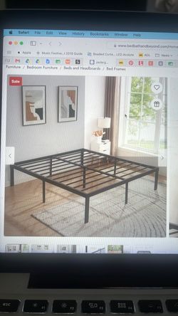 Queen size bed frame
