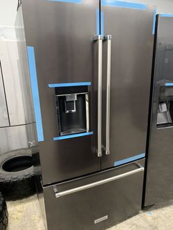 Kitchen aid French door in dark stainless counter depth