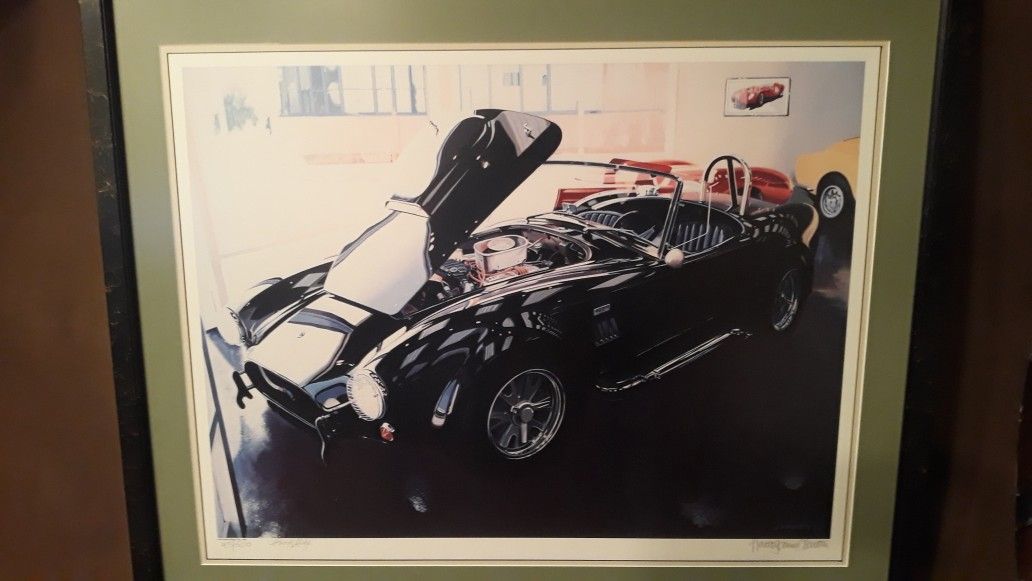 C.Shelby And Cleworth Cobra Art