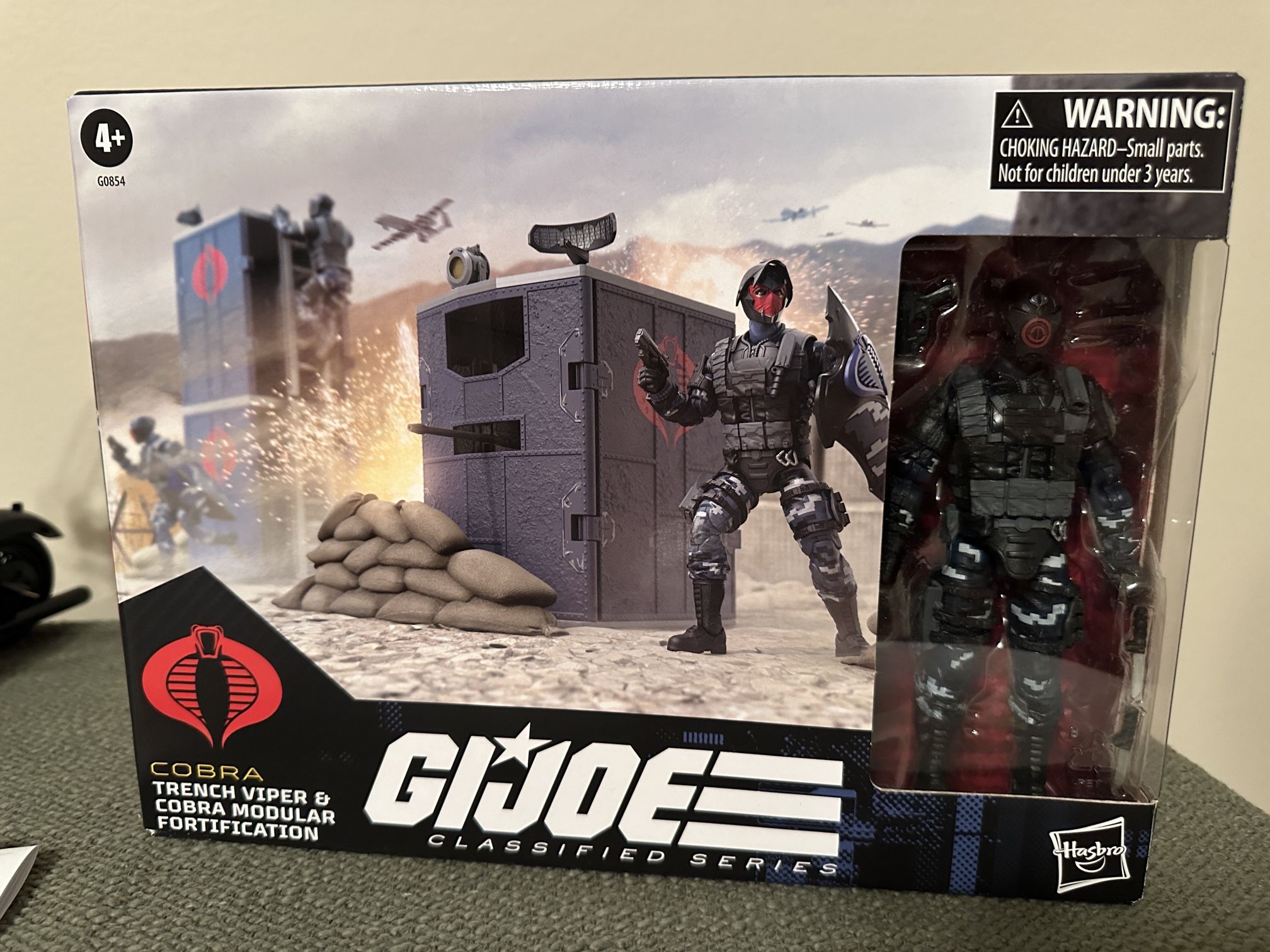 G.l. Joe Classified Series #151, Trench Viper & Cobra Modular Fortification