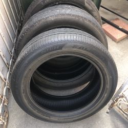 225/55R18 Tires 3 Tires Only
