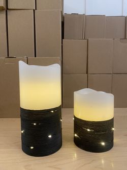 Real Wax Led Candles, Batteries Included