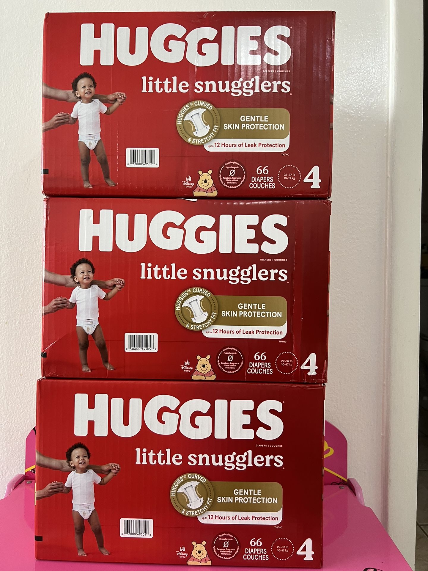 Huggies Baby Diaper Size 4 all 3 x $70