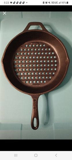 Parini 10.25 inch Diameter Grill Skillet