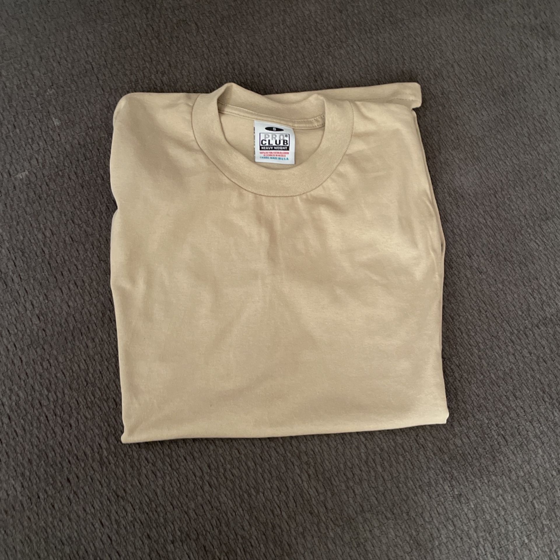 Light Brown Pro Club Shirt Size S