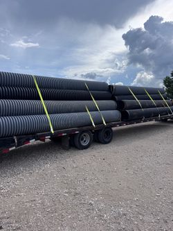 New 18” plastic culverts