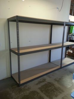 Garage Shelving 3 Tier 72 in W x 24 in D Storage Racks Stronger Than Homedepot Lowes And Costco Delivery Available