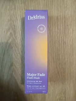 Brand new Dr. Idriss Major Fade Flash Mask