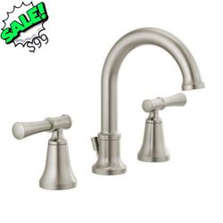 Delta

Chamberlain 8 in. Widespread 2-Handle Bathroom Faucet in SpotShield Brushed Nickel

