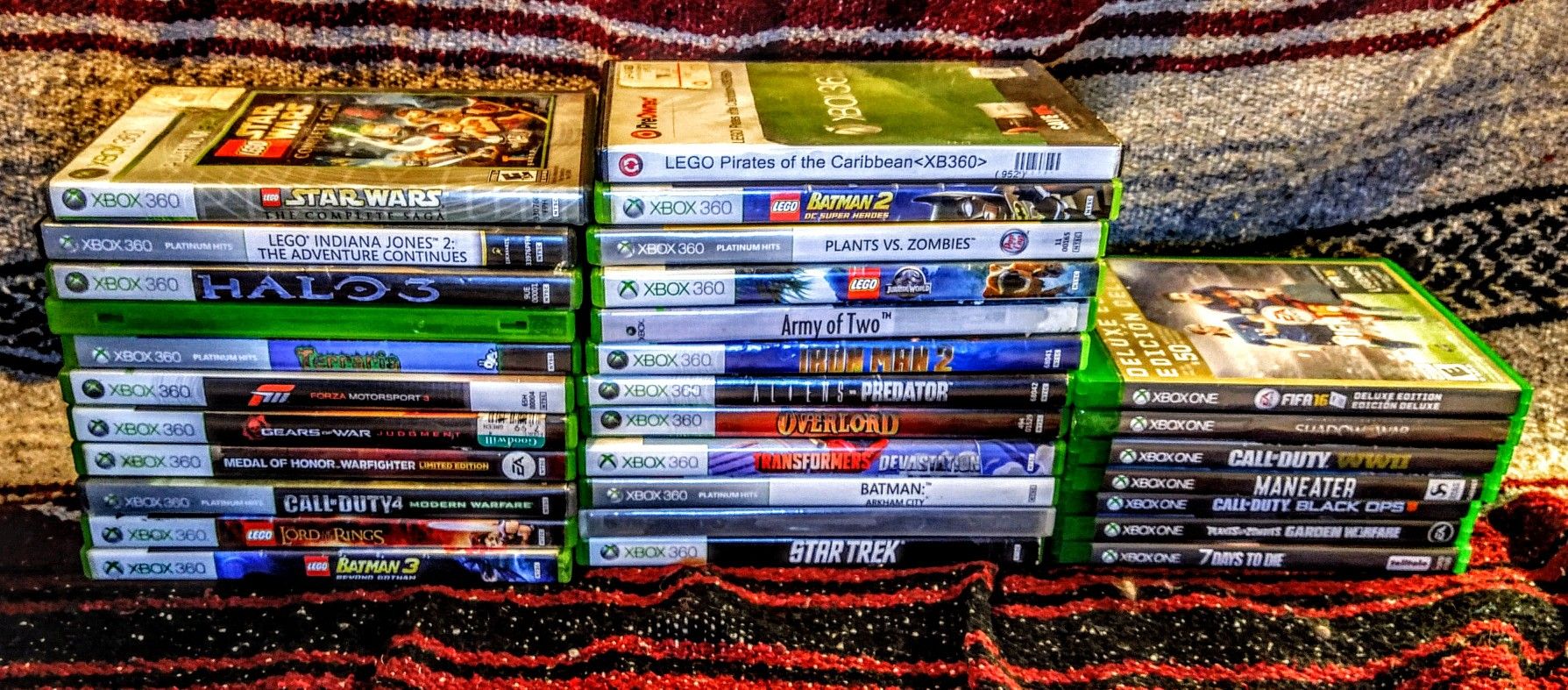 XBOX One and XBOX 360 Games