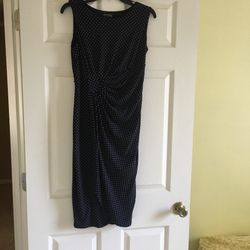 EUC Polka Dots Dress size 6 stretchable