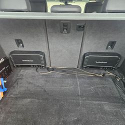 2 Rockford Fosgate  R2 1200x1 Amplifiers