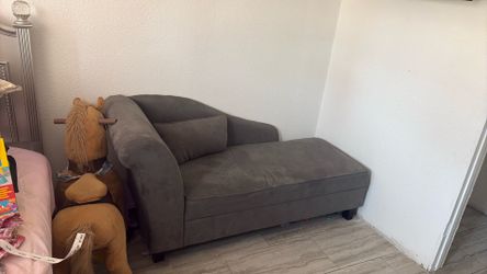 Couch love seat with storage