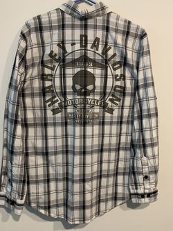 Hardly Davidson Shirt Medium  Original Price Over A $100 Salinger For $25
