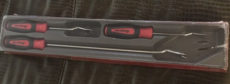 SNAP-ON ASG103BR 3PC TRIM PAD Door Panel Removal TOOL SET
