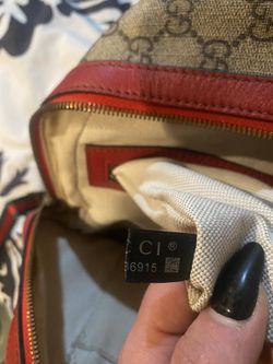 Pre-owned Gucci Fabric Backpack In Beige
