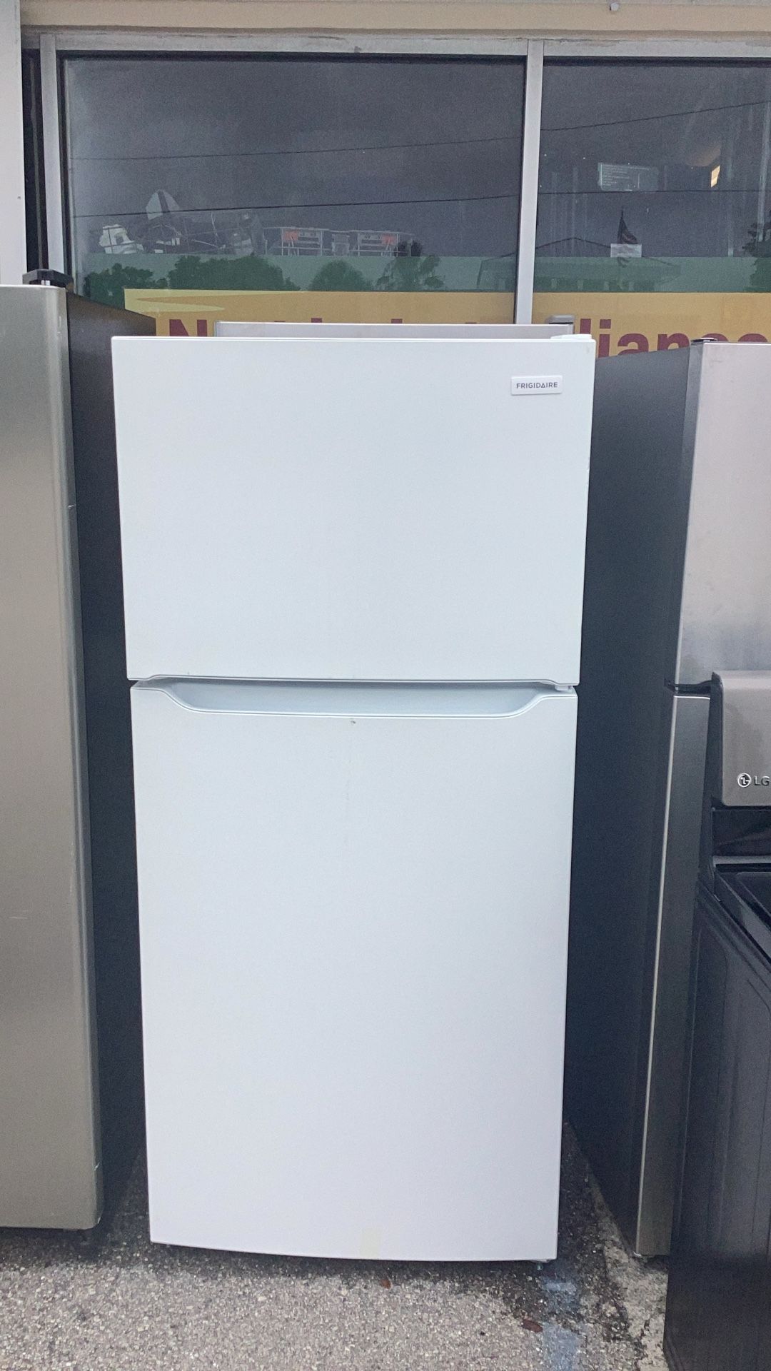New Frigidaire Even Temp White Refrigerator