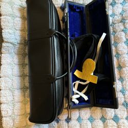 Flute Hard Case With Leather Outer Case 