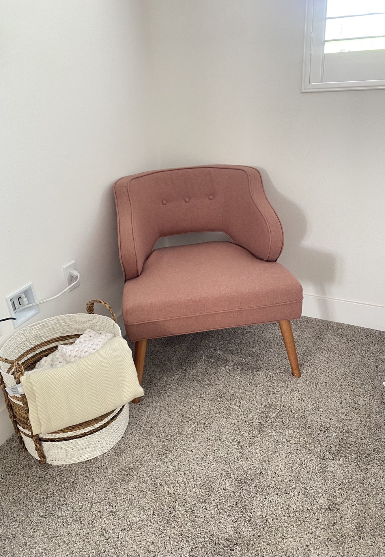 World Market - Pink Tyley Upholstered Chair