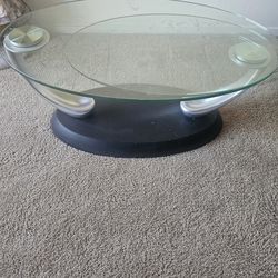 Modern glass center table