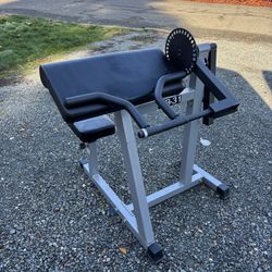 BICEP TRICEP CURL MACHINE
