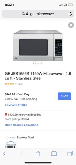 GE microwave
