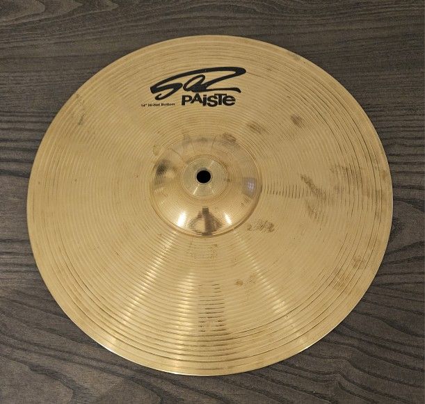 Paiste 502 Bottom 14" Hi-Hat Bottom Only