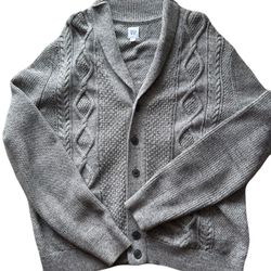 Gap Men's Cardigan Sweater-xl