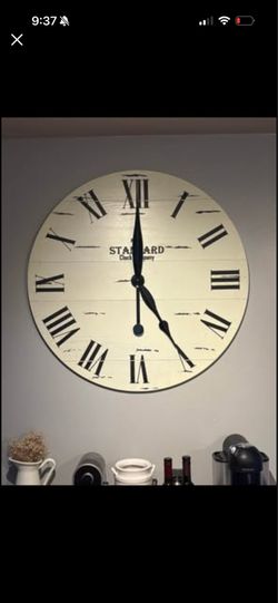 36 inch large clock $20