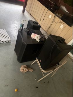 Dj spekers 2-12 and 1-18