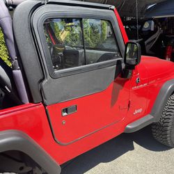 Trade Only Jeep Wrangler Tj Hard Half Doors With Glass Bestop Upper Doors  New for Sale in Bonney Lake, WA - OfferUp