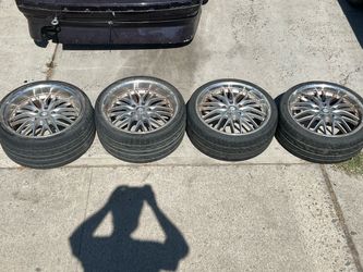 Bmw wheels staggard set